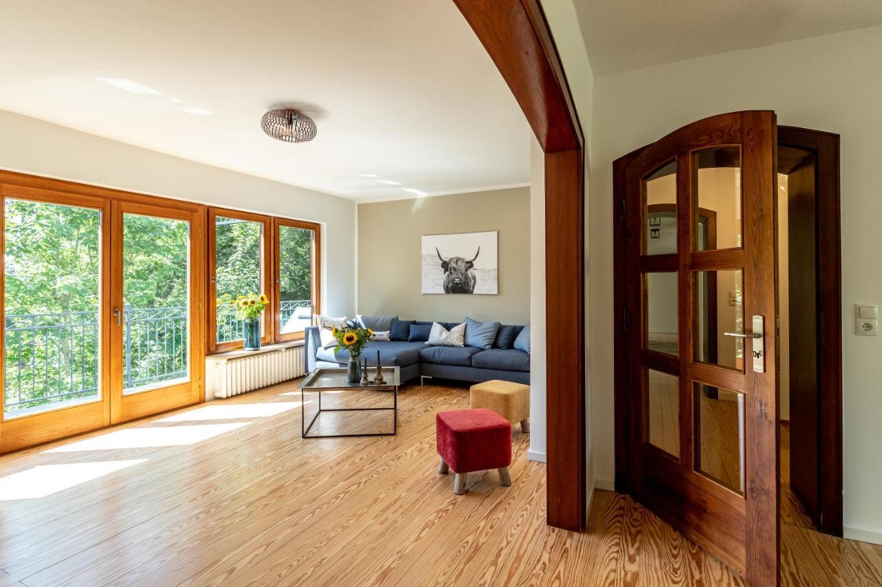 Landhaus Karbach Komplett Oder Einzelne Wohneinheiten Villa Inkl Sauna Bzw Waldhaeuschen Hirten المظهر الخارجي الصورة