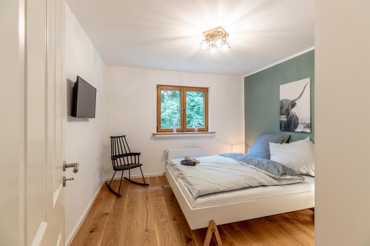 Landhaus Karbach Komplett Oder Einzelne Wohneinheiten Villa Inkl Sauna Bzw Waldhaeuschen Hirten المظهر الخارجي الصورة